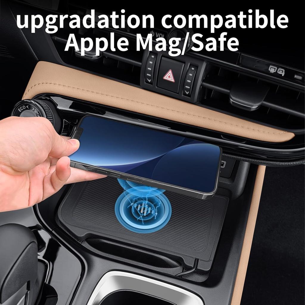 Geeignet für Lexus 2022–2024 NX250/NX350/nx450h + Zentralsteuerung für kabelloses Laden, Autotelefonladegerät, kabelloses Laden mit magnetischer Saugfunktion