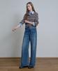 MIND BRIDGE WOMEN [W] Wide Washed Denim Pants