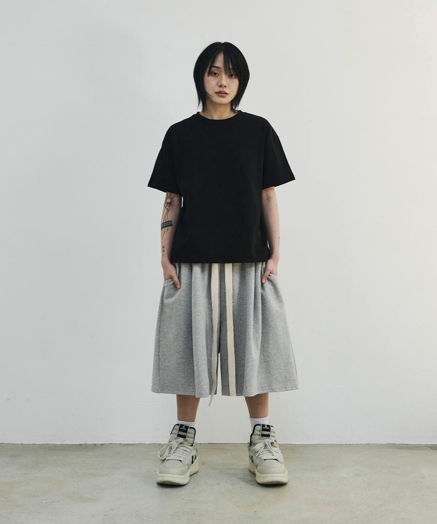 SCALLYWAG String Point Sweat Shorts [Grey]