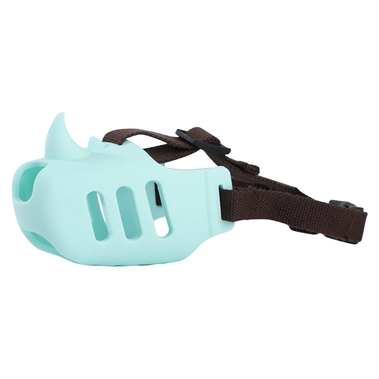 

Силиконовый чехол для рта для крупных собак S небесно-голубой