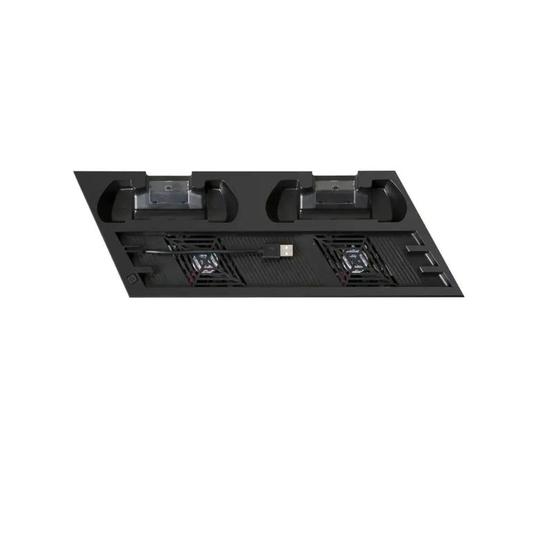 PS4 Slim Cooling Vertical Stand Controller Charging Dock With USB Type-A Ports for PlayStation 4 Slim