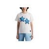 Moncler SS22 Star Geometric Pattern Printed Round Neck Short Sleeve T-Shirt Women T-Shirt Optical-White H20938C00019M2050001