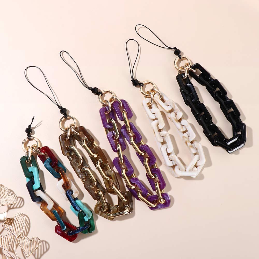 Phone Chain Soft Pottery Rope Ring Buckle Phone Lanyard Cell Phone Lanyard Mobile Phone Strap