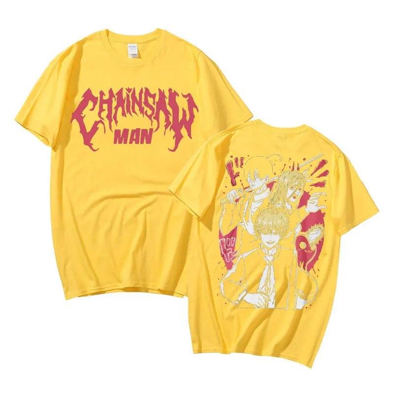 

Аниме бензопила унисекс Denji футболка с принтом Unisexga уличная футболка Aki Hayakawa Kon футболка унисекс женские футболки из чистого хлопка Power Graphic футболка 4XL