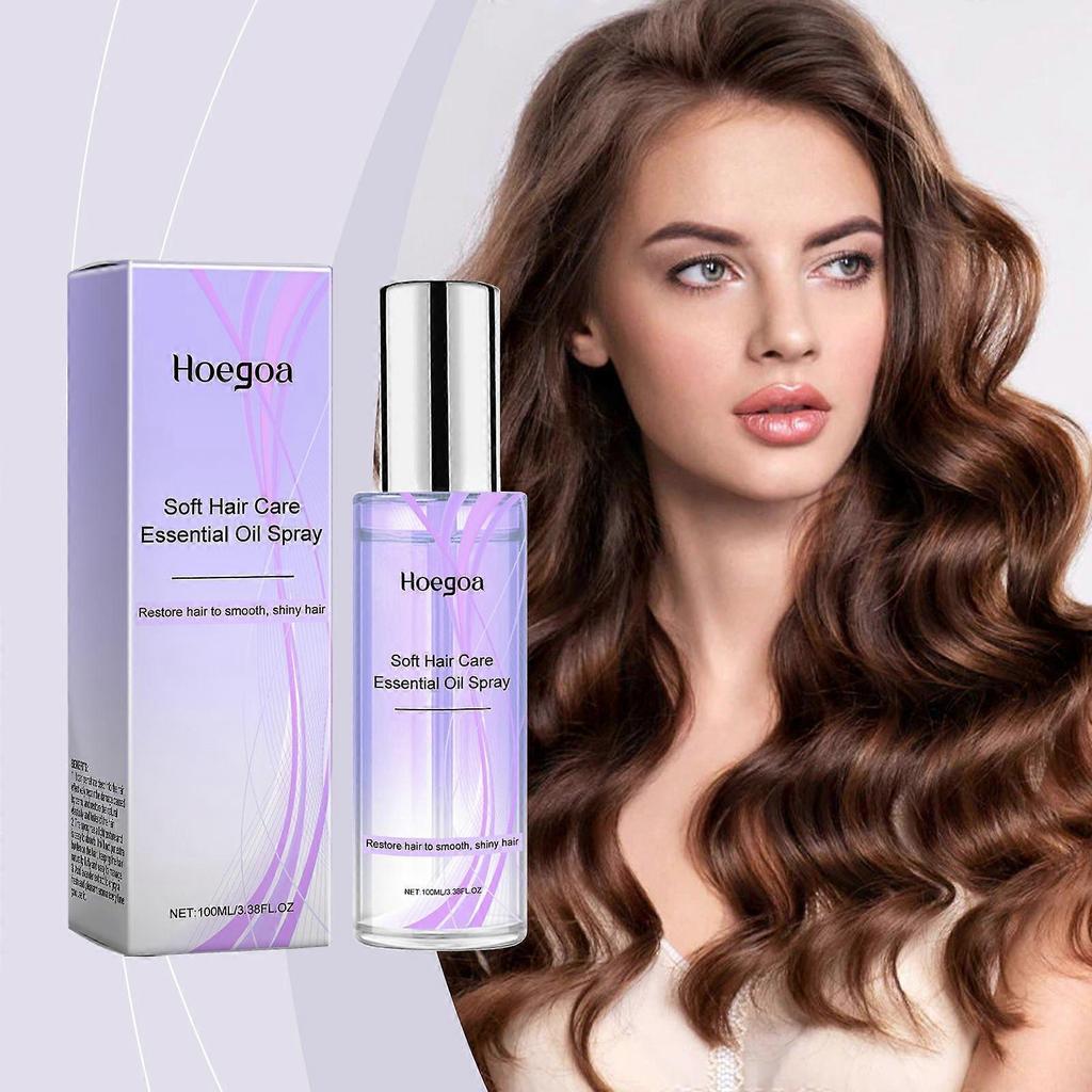 Hoegoa Orchid Hair Oil Spray - Gentle Nourishment For Dry, Frizzy Hair, Smooth Hair Care Oil