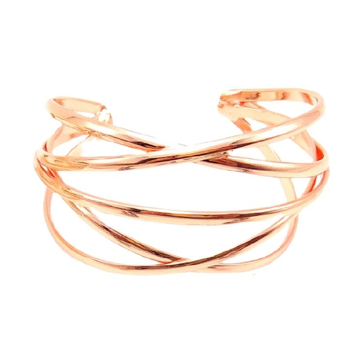 Unisex Hollow Bangles Opening Bangles Adjustable Bangles Punk Arm Bracelet Fashion Jewelry Suitable for Various Occasion