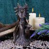 Hecate zeița greacă a magiei cu câinii ei statuie figurină artă modernă rășină vrăjitoare hound sculptură acasă decorare camera de zi