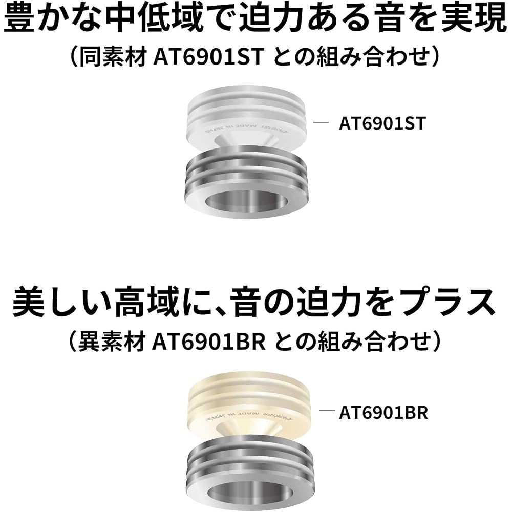 Audio-Technica AT6902ST Spike Base Insulators, Set of 6, Stainless Steel Spike Insulators Sold Se...