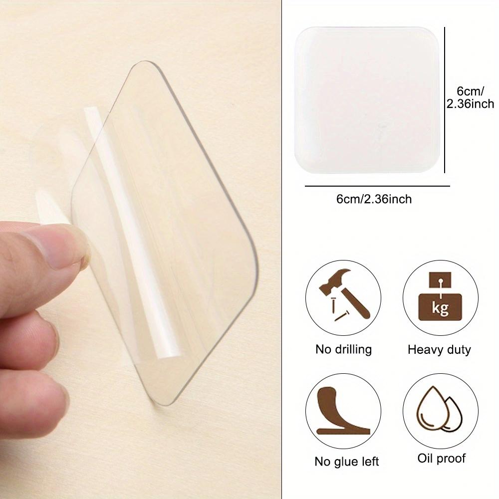 60/120pcs Reusable Super Strong Double Sided Adhesive Tape Transparent Wall Stickers Water Proof Household Products Adhesives
