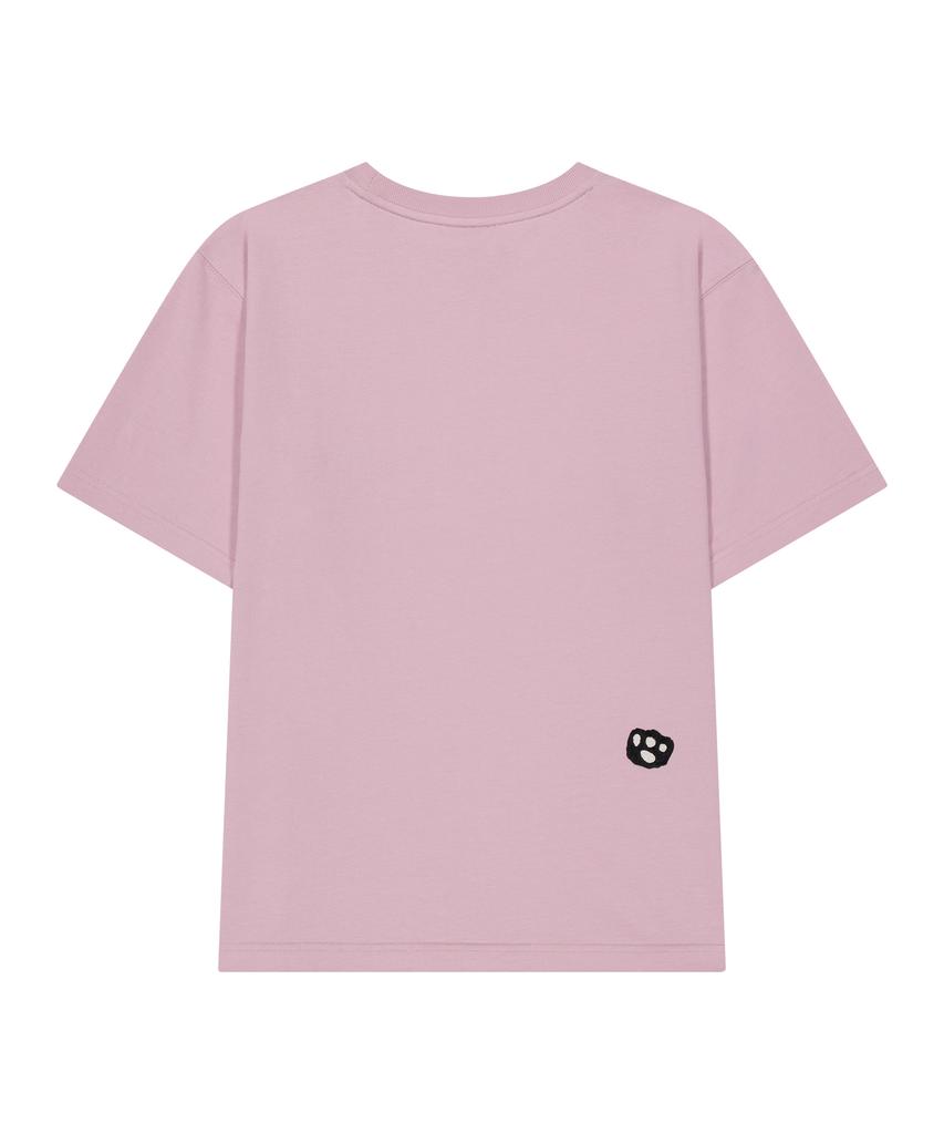 LMR Shangnyong'S Footprint T-Shirt Pink