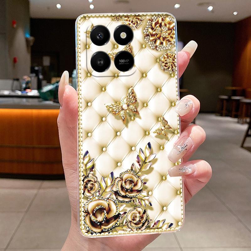 For Honor X7D Honor 400 Smart 4G 5G Luxury Dragon Cute Cool Boys Girls Soft silicone Phone Case Back Cover Transparent TPU Shell