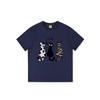 Women's 2026 Drop Shoulder Cartoon T-Shirt - Pure Cotton, Short Sleeve, Trendy American Style