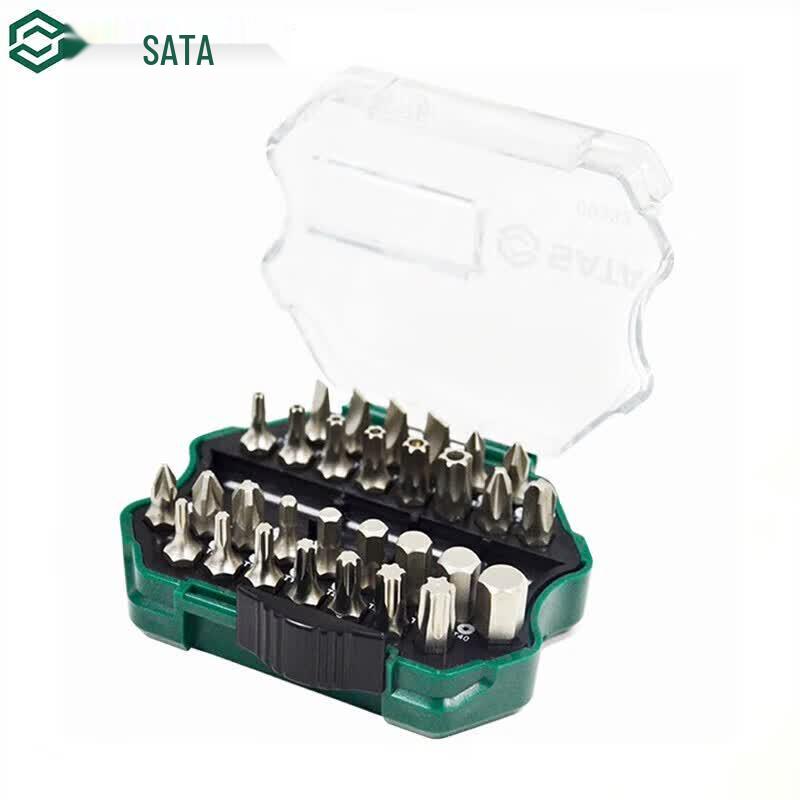SATA 30-Piece 1/4-inch Drive Screwdriver Bit Set