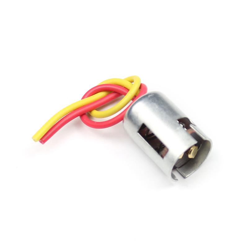 2 Wires 1157 Bulb Socket Connector Bay15D Car Tail Brake Bulb Socket Connector