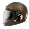 KOMINE Kask Pełnotwarzowy Neo Retro Ciemny Mocha XL 01-190 HK-190