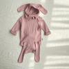 2024 Autumn Korean-Style Cotton Baby Romper Set: Long Sleeve Triangle Onesie for Toddlers