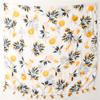 Fashion Women Spring Autumn Viscose Scarf Shawl Lemon Tree Floral Tassel Pashmina Stole Wrap Echarpe Foulards Muslim Hijab