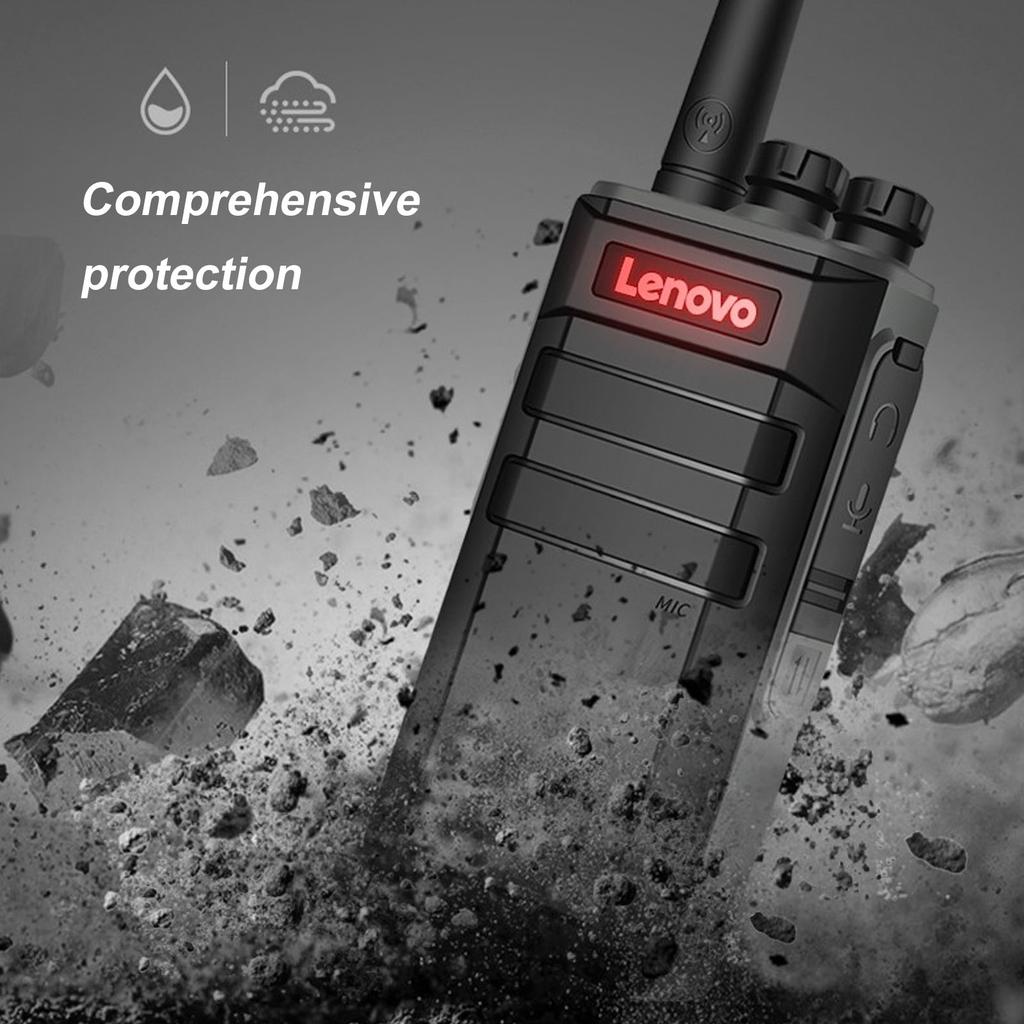Lenovo N7 Walkie Talkie 16kanálový profesionální FM transceiver ruční dvoucestná radiostanice dobíjecí