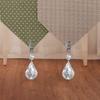 4PCS Windproof Crystal Tablecloth Weights With Metal Clip Tablecloth Clip  Outdoor