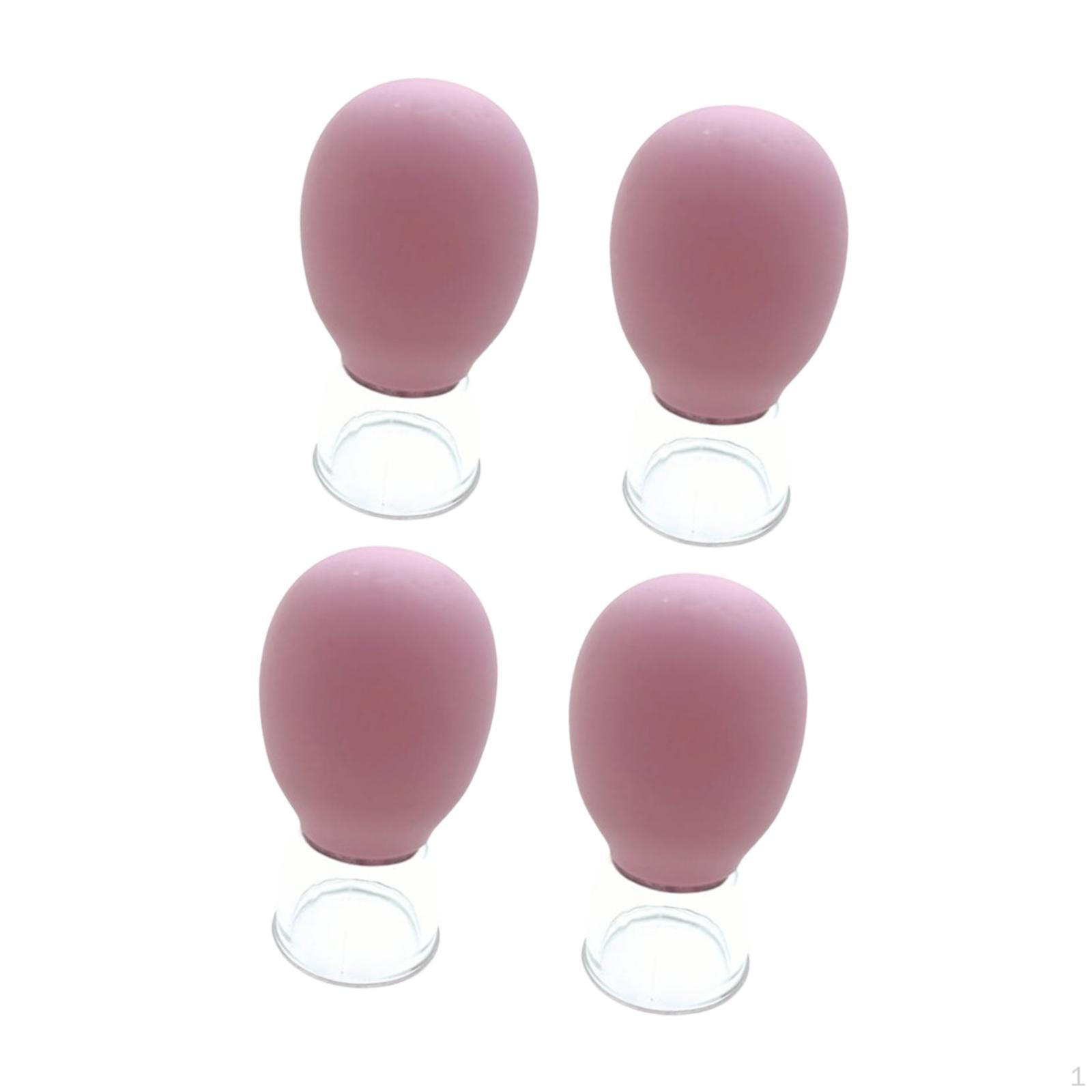 

Набір з 4 вакуумних банок для масажу обличчя та тіла