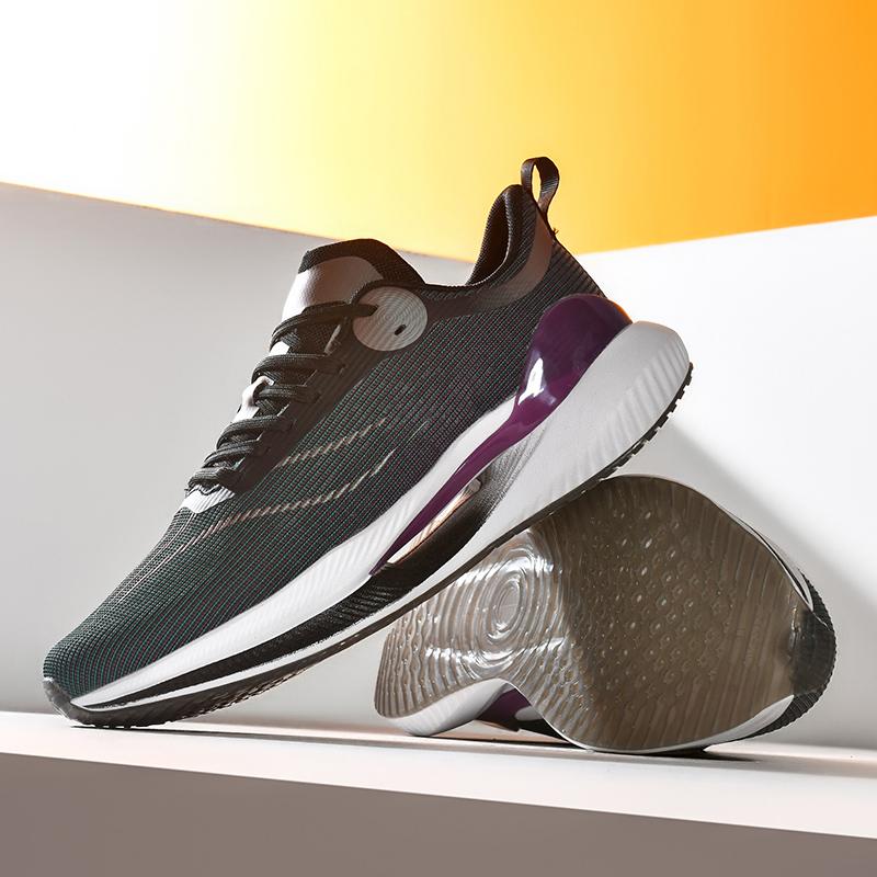 Neue Herren Sportschuhe Paare Marathon Sportschuhe Dicksohlige Rutschfeste Stoßdämpfende Damen Tennisschuhe