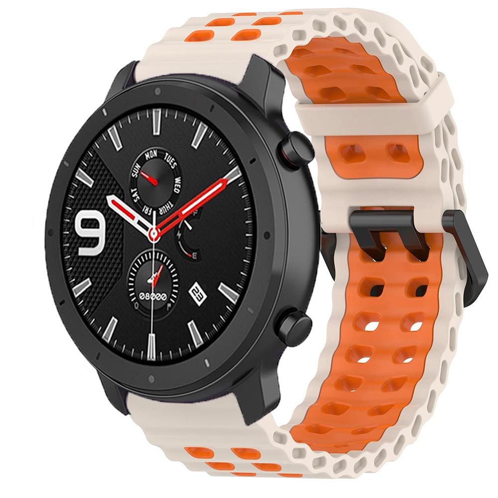 22mm Silicone Band for Amazfit GTR 47mm/GTR 4 3 Pro/Balance 2 1/Bip 6 5/Stratos 2 3 Bracelet for Huawei Watch GT6 5 4 46mm Strap