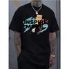 Men's Crew Neck T-Shirt - Casual Short-Sleeve Summer , Breathable for Training, Year-Round Machine-Washable Essential, Versatile Travel & Everyday