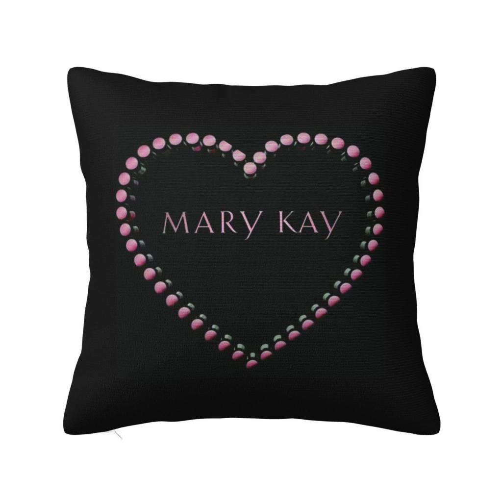 Mary Kay Square Pillowcase Cushion Cover Pillow Case Throw Pillow Cover for Home Bedroom Car