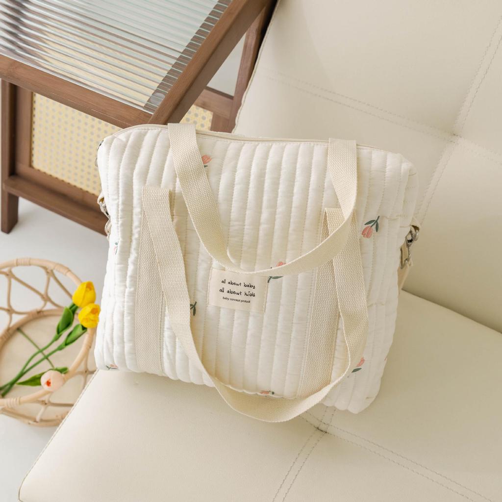 Cross-Border Large Capacity Stroller Bag: Anti-Wear, Breathable, Portable Travel Bag for Moms