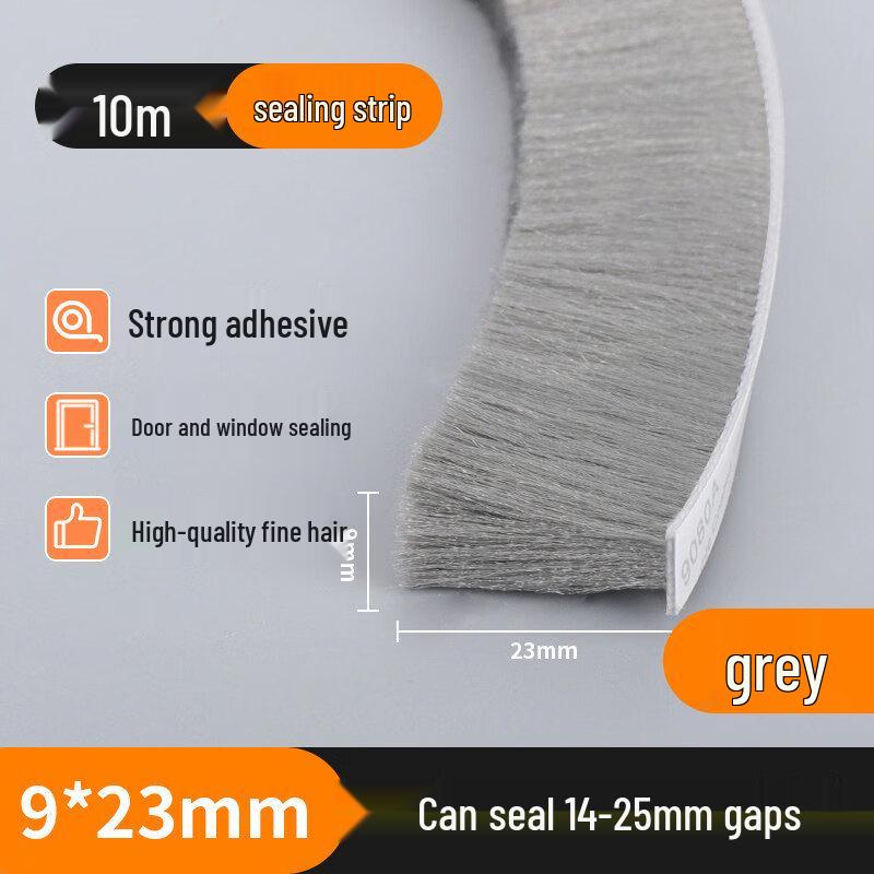 Rongyu Soundproof Self-Adhesive Door Window Weatherstrip