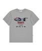 ESCAPEFROM British Vintage Escf Logo Collage Print Oversized Short Sleeve T-Shirt Black