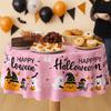 Halloween Theme Disposable Table Cover Pumpkin Ghost Pattern Table Runner Festival Use
