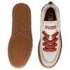 PUMA Park Lifestyle Breathable Low top Skateboard Shoes Unisex White Red 397262-05