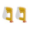 2/3Pcs Handbag Hook Strong Load-bearing Adjustable Design Easy to Install Duck Shape Portable Hook Table Hanger Bracket