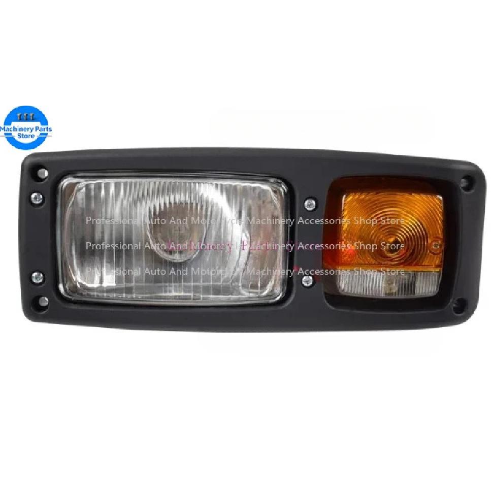 1pc For HYUNDAI Excavator Headlight R210W-9 210W-7 150W-9 60W-9 Hook Wheel Dig Taillight Turn Light Steering Lamp Work Light