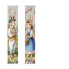 Easter Rabbit Egg Decorations, Celebration Couplet for Spring Party