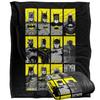 Batman Character Montage 80th Blanket