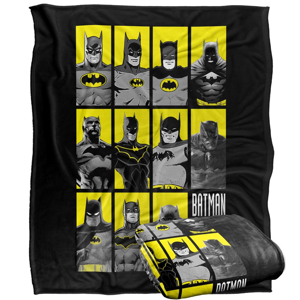 Batman Character Montage 80th Blanket