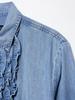 2025 Summer European & American Style Women's Versatile Denim Shirt