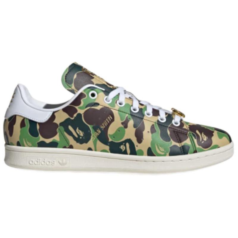 Adidas Bape X Adidas Stan Smith '30th Anniversary Abc Camo' Sneakers IG8949