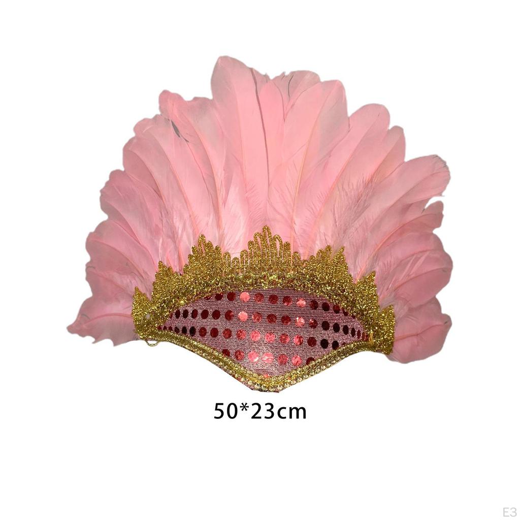 Feather Headband for Festive Occasions