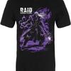 Raid Shadow Legends Kael Sylwetka Czarny T-shirt