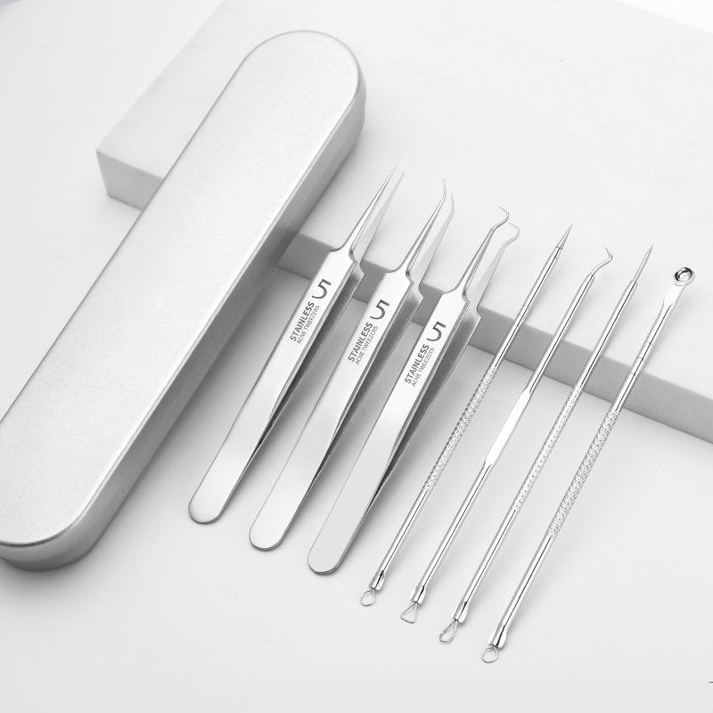 

Acne Blackhead Removal Needles Kit Black Spot Blemish Pimple Removal Needle Deep Cleansing Tool Face Skin Care Stainless Steel