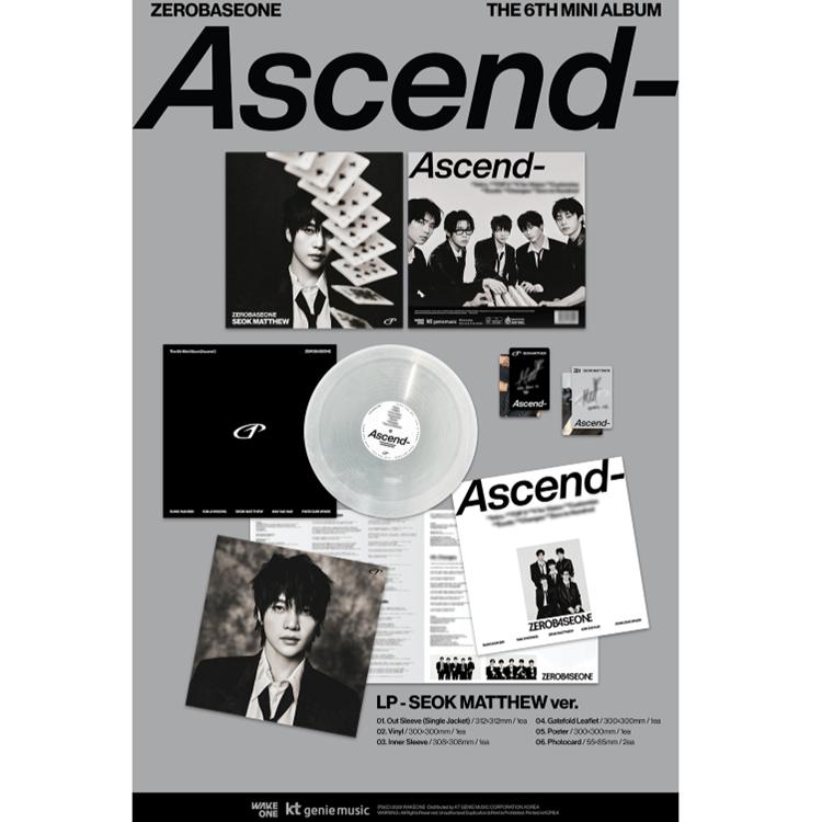ZEROBASEONE (ZB1) [Ascend-] 6th Mini Album (LP ver.)