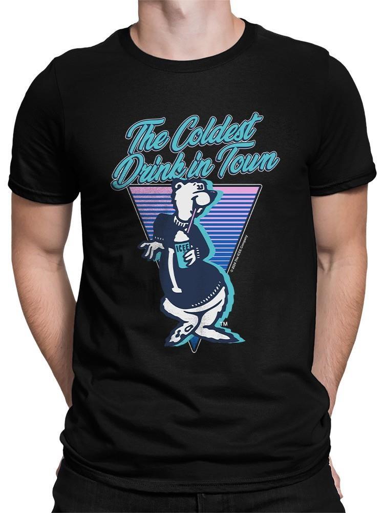 Officially Licensed ICEE Chill Vibes Triangle - Retro Cool Bear Men's T-shirt Unisex T-Shirt