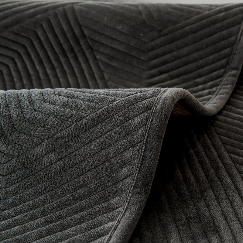 Thickened Plush Sofa Cushion Winter Non-Slip Three Seats And One Concubine Leather Seat Cushion Universal Cover  New Cover Towel