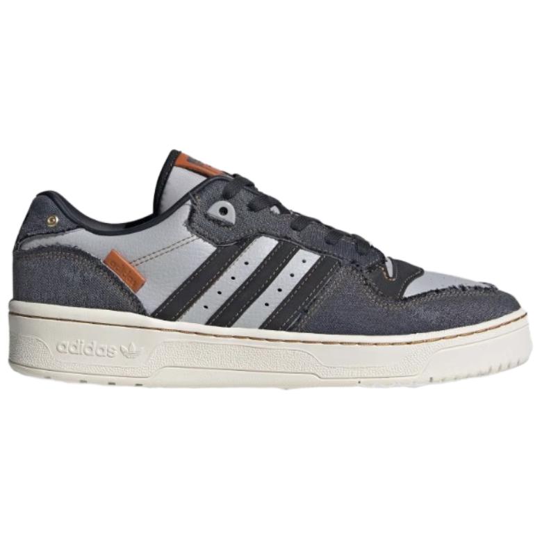 Adidas Originals Rivalry Lightweight Comfortable Non-Slip Durable Low-Top Sneakers Unisex Sneakers Gray IH3294