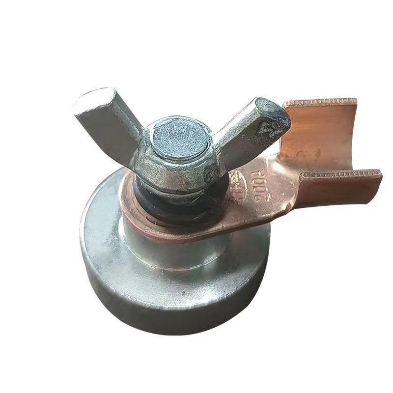 1 kus Silně přilnavý Rychloupínací Magnetický Držák Magnetická Uzemňovací Svorka Silná Magnetická Svářecí Podpěrná Svorka