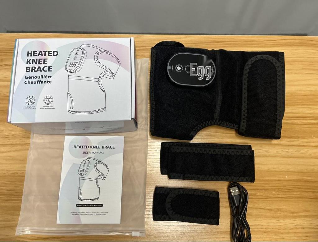 Electric Heating Knee Pads with Timer for Warmth and Pain Relief – Ideal for Knee, Shoulder, and Elbow Therapy