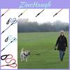 Pet Traction Rope Nylon Reflective Double Dog Leash With Nonextendable Design For Walking And Training